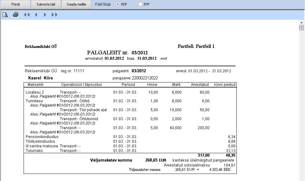 Palgalipikute trukkimine